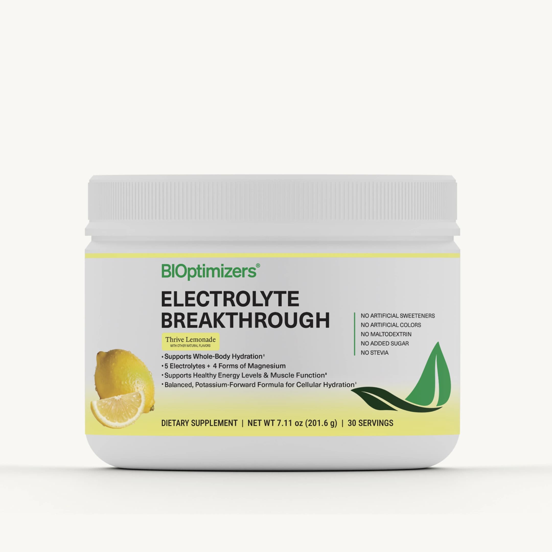 Electrolyte Breakthrough - Lemonade - 30 Servings Jar - 1 Jar